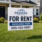 Custom Real Estate Yard Signs - Image 4
