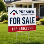 Custom Real Estate Yard Signs - Image 5