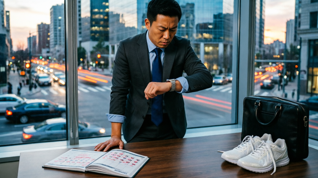 此外,我们必须正视并克服将每天运动常态化的常见社会与个人障碍。时间匮乏是最常被提
