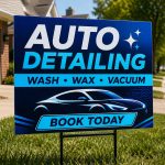 Custom Car Wash Signs - Image 4